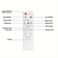 🔥Letzter Tag: 60% Rabatt!⏰🍃 Intelligenter Deckenventilator mit Licht, RGB-Beleuchtung und Bluetooth-Lautsprecher♨️❄️