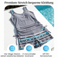 🏖️Sommer-Sale 60% Rabatt🏝️🩱Zweiteiliger Tankini– hochtailliert mit Bandeau-Top – perfekt für den Strand👙