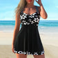 🔥LETZTER TAG SALE⚡50K+ VERKAUFT!👙Separables Badeoutfit: Trägertop & Badehose 🏖️
