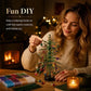 🎄✨ DIY Perlen-Weihnachtsbaum-Set – 🎅 Gestalten Sie Ihre eigene funkelnde Weihnachtsdekoration